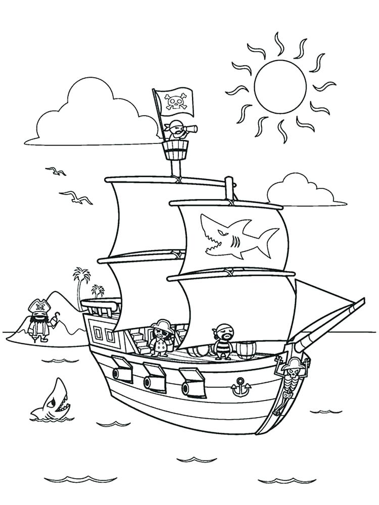 Ferry Boat Coloring Pages at GetDrawings | Free download