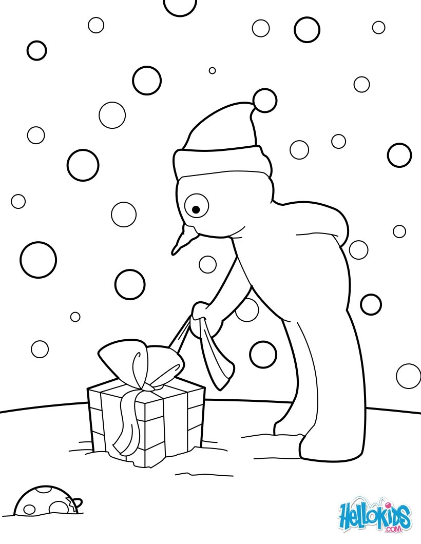 820x1060 Christmas Coloring Pages