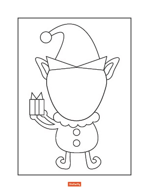 306x396 Christmas Coloring Pages For Kids Shutterfly