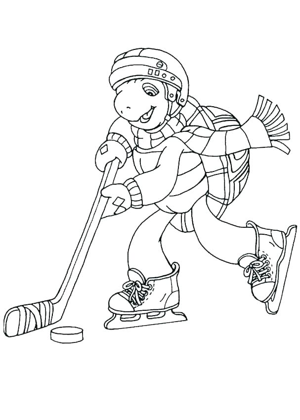 607x850 Field Hockey Printable Coloring Pages Player Bruins Logo Page Colo