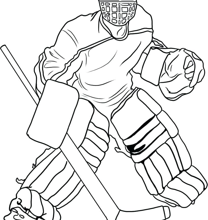 818x864 Nhl Logo Coloring Pages Coloring Pages Field Hockey Player Online