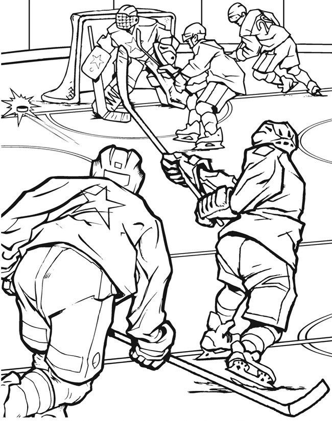 650x825 Hockey Team Match In Field Hockey Coloring Page Sport Coloring