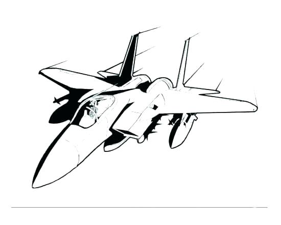 550x440 Jet Coloring Pages Jet Coloring Page Jet Plane Printable Coloring