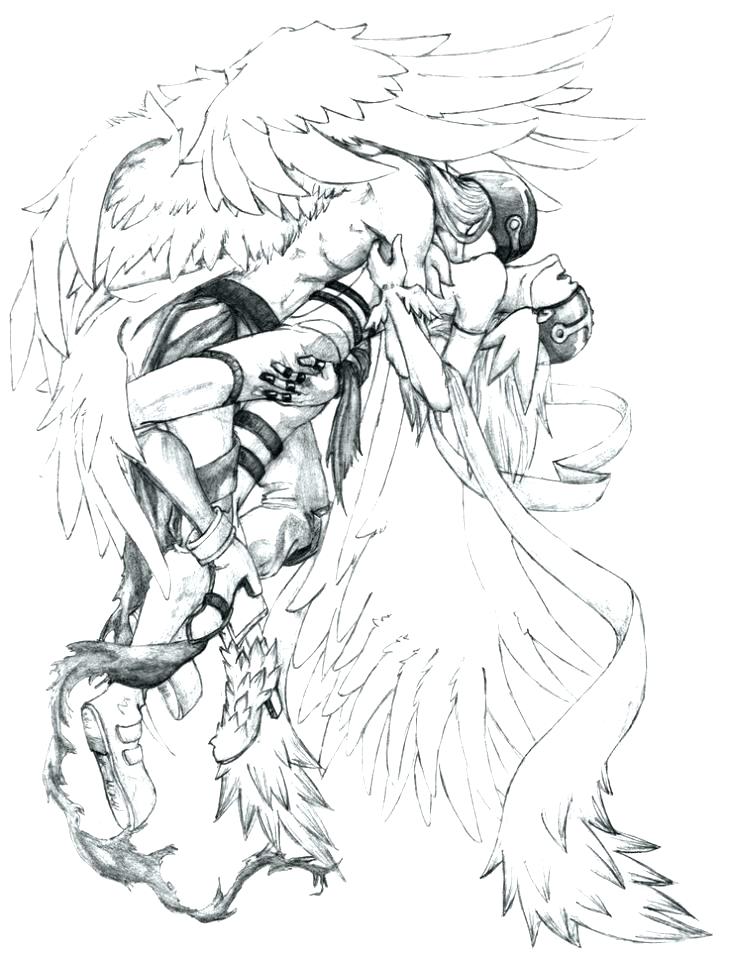 729x960 Final Fantasy Coloring Pages Fantasy Coloring Pages Angel Fantasy
