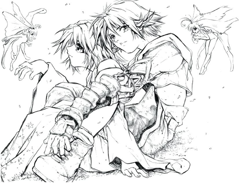 825x631 Fantasy Coloring Pages To Print