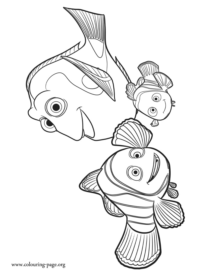 700x918 Nemo Coloring Pages Fun Time