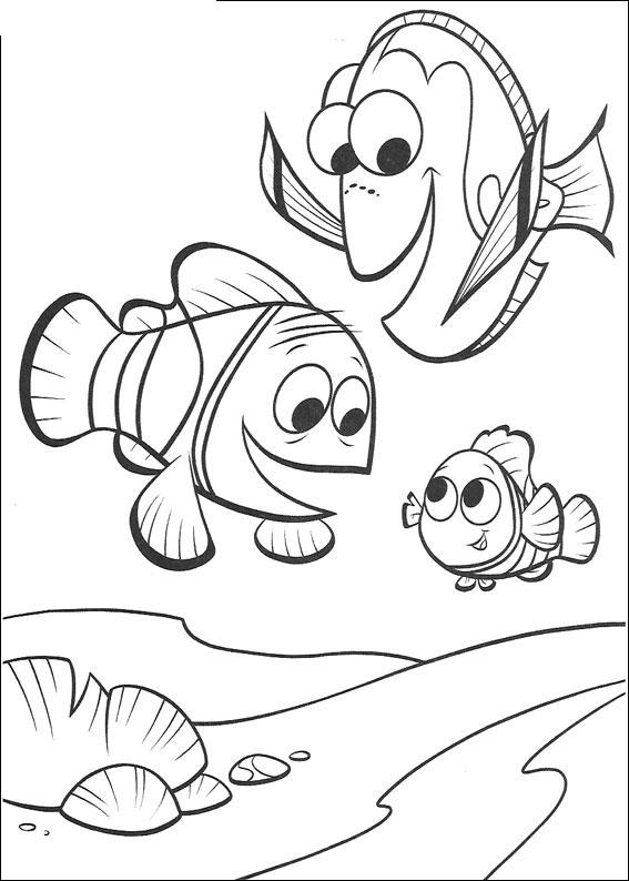 567x794 Finding Nemo Coloring Pages Airport Finding