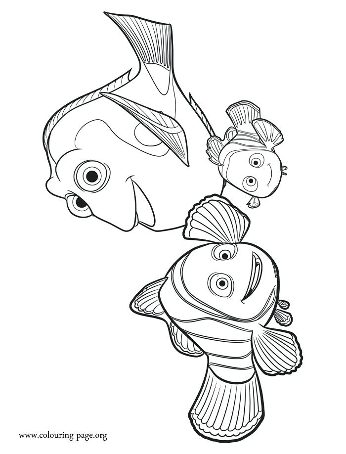 700x918 Finding Nemo Coloring Finding Coloring Pages Free Finding Nemo