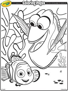 236x314 Finding Nemo Smile Finding Nemo Coloring Pages