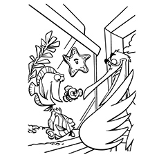 230x230 Finding Nemo Coloring Pages