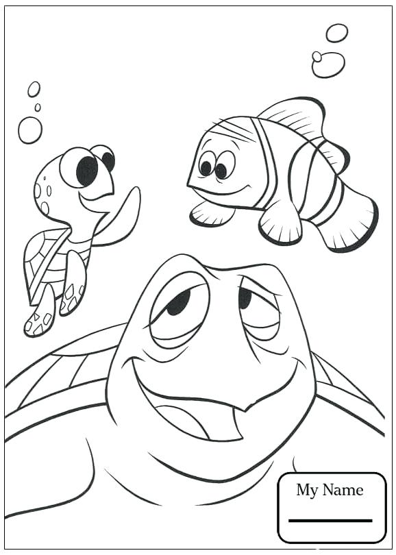 578x810 Finding Nemo Coloring Pages Cartoons Bad Girl Finding Coloring