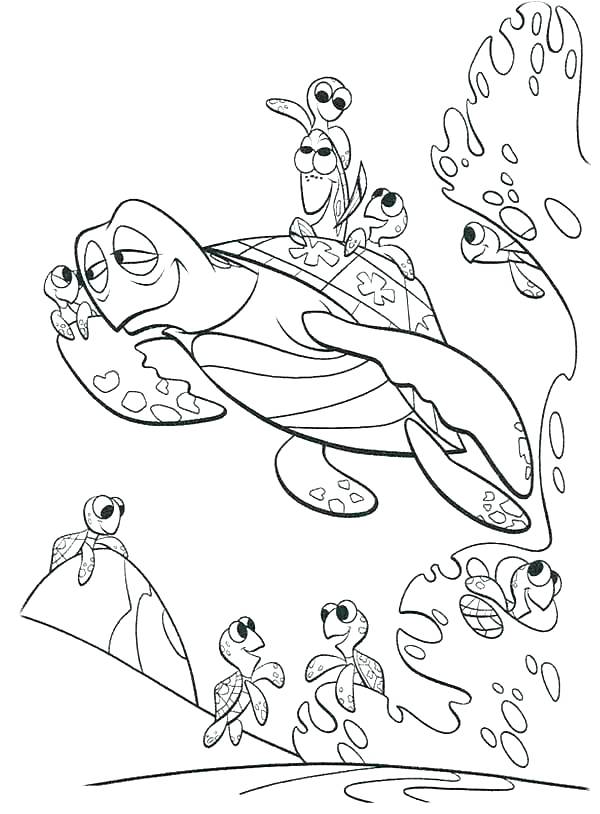 600x814 Finding Nemo Color Pages Finding Coloring Page Finding Coloring