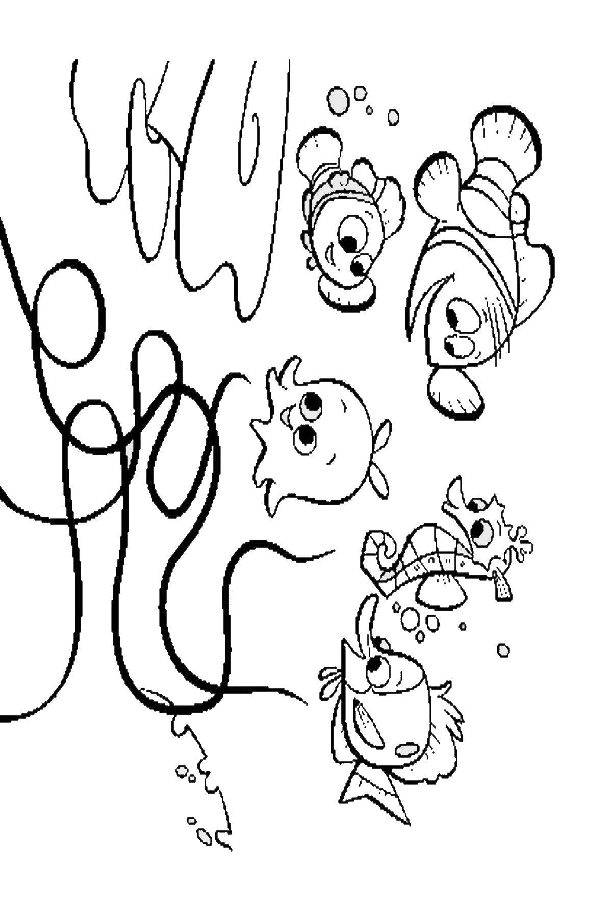 1200x1789 Finding Nemo Coloring Pages New Coloring Sheets