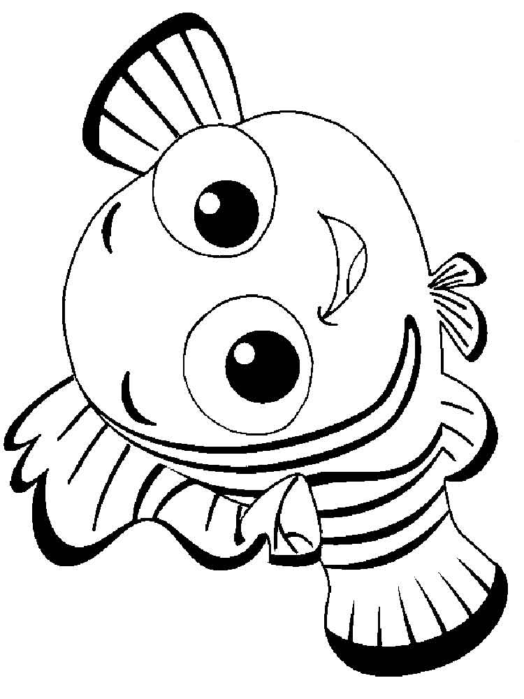 750x1000 Finding Nemo Coloring Pages For Kids Free Printable Finding Nemo