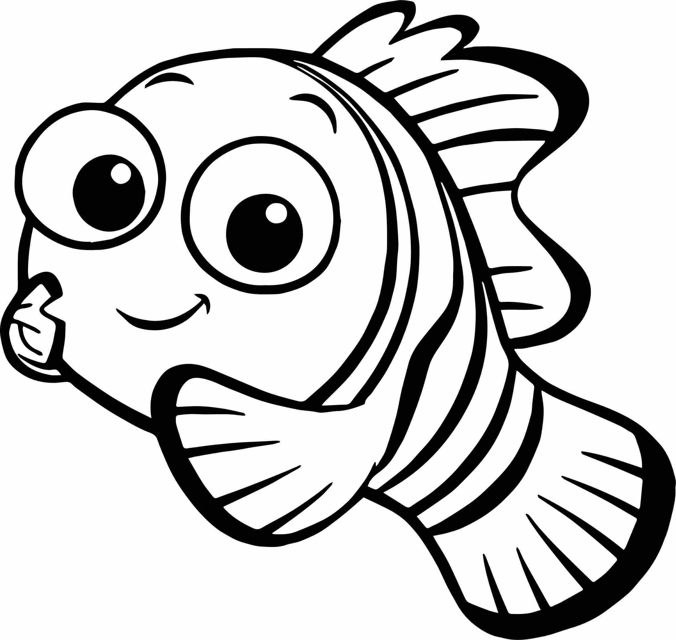 2365x2239 Disney Finding Nemo Coloring Pages Wecoloringpage Beauteous