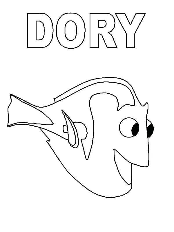 600x800 Finding Coloring Book Finding Dory Characters Coloring Pages