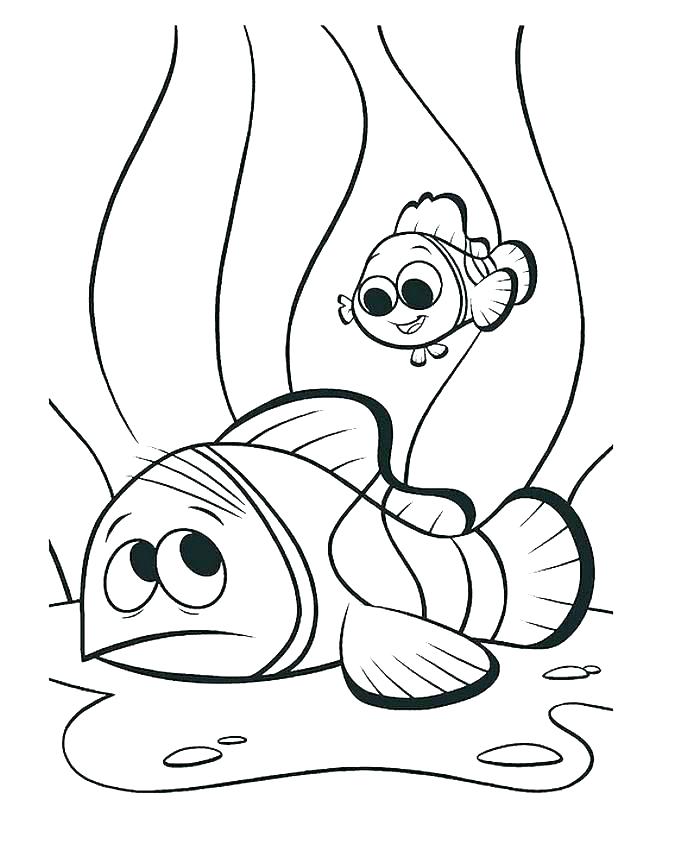 675x857 Finding Nemo Coloring Pages Free Coloring Pages Coloring Sheets