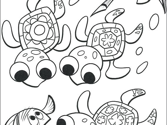 567x425 Nemo Coloring Pages Collection Of Coloring Sheets Finding Nemo