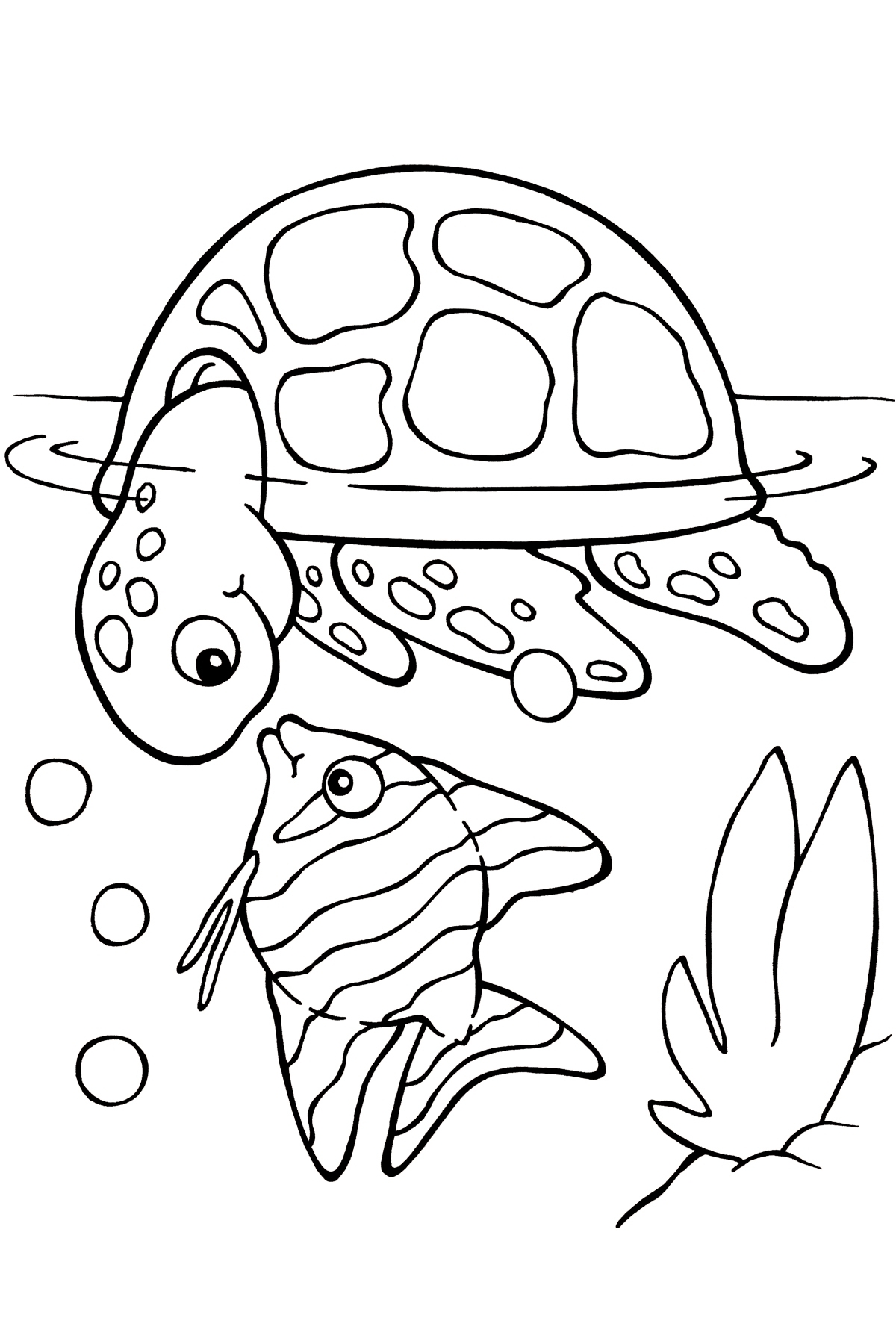 1200x1800 Value Sea Turtle Pictures To Color Finding Nemo And Coloring Pages