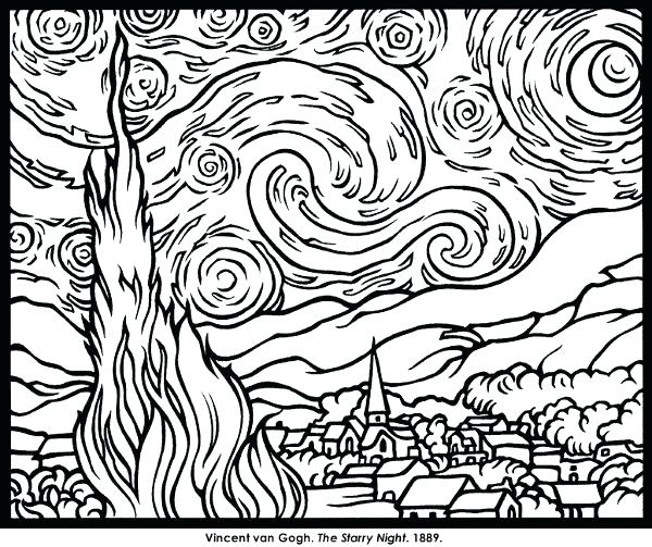 600x503 Fine Art Coloring Pages Fine Art Coloring Books Flowing