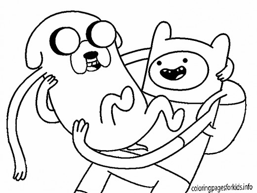 Finn And Jake Coloring Pages at GetDrawings | Free download