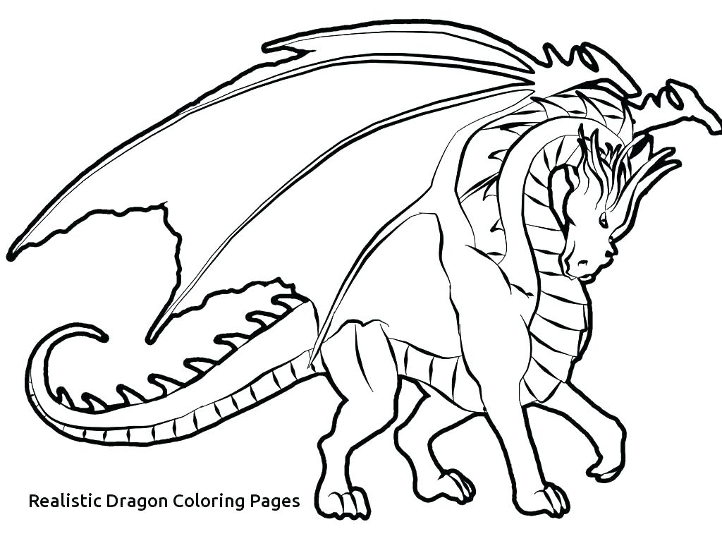 1024x767 Dragon Coloring Pages Realistic Fire Breathing Dragon Coloring