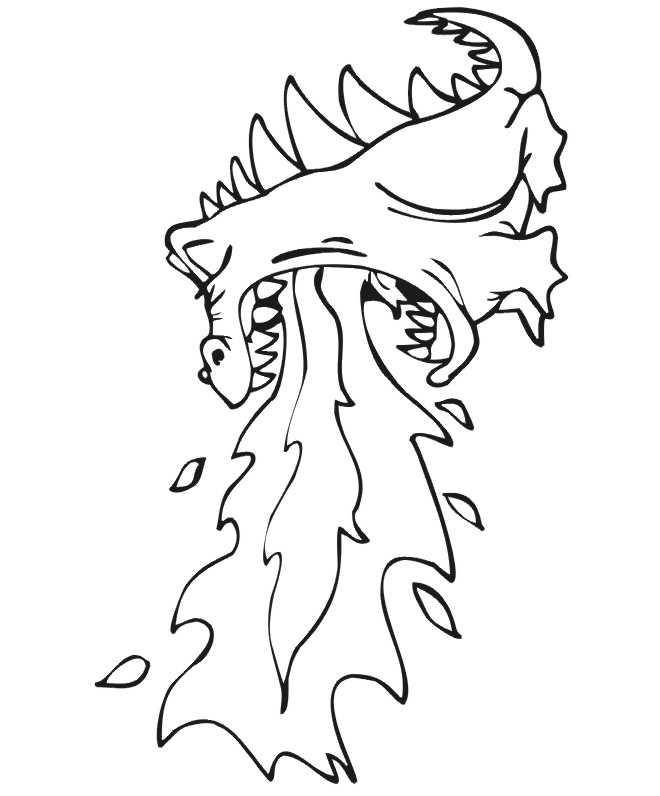 660x796 Coloring Pages Of Dragons Breathing Fire Collection Free