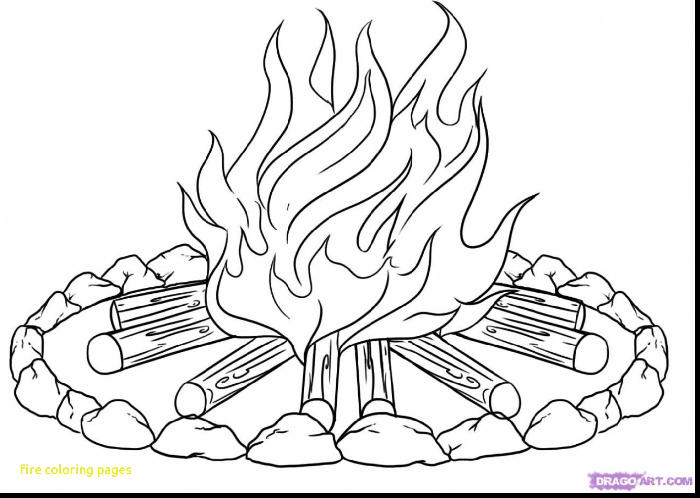 1417x1009 Fire Coloring Pages