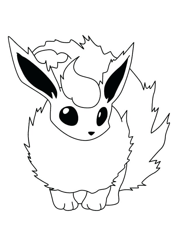 600x809 Flareon Coloring Pages Coloring Pages Unique Fire Coloring Pages