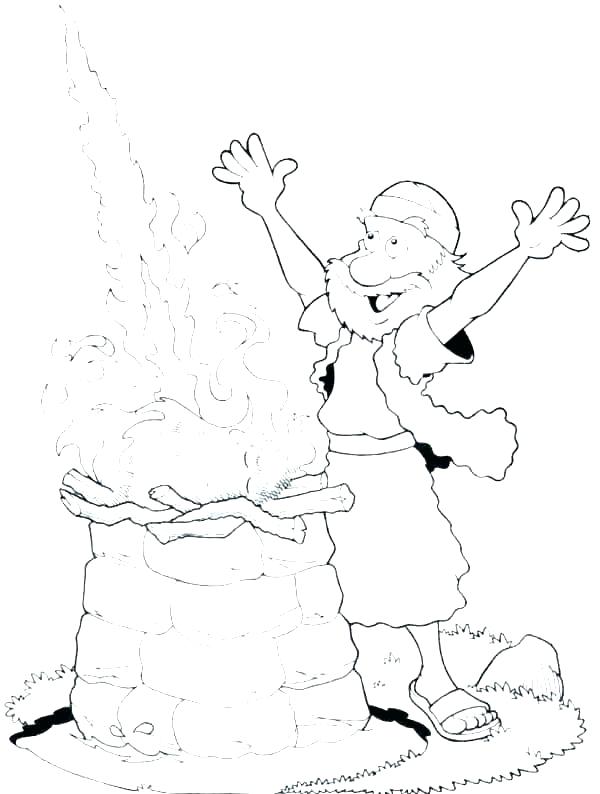 600x794 Coloring Pages Fire