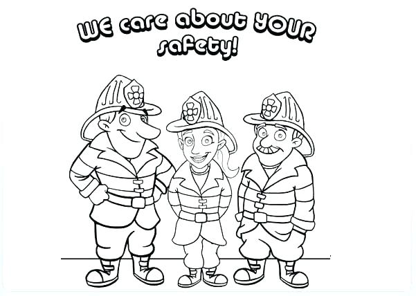 601x428 Fire Station Coloring Sheets Fire Station Coloring Pages