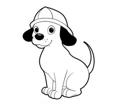 236x216 Firedog Clifford Coloring Page Children's Stuff