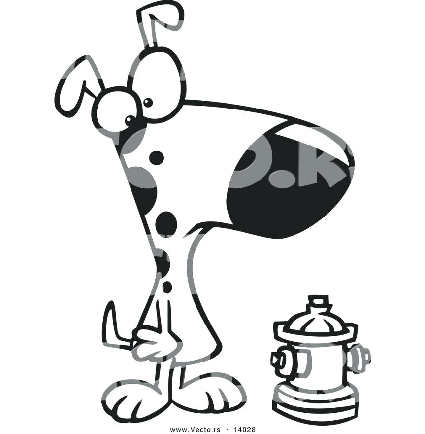 863x880 Sparky The Fire Dog Coloring Pages Cartoon Dog Looking At A Small