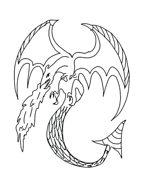 600x784 Inspirational Dragon Art Coloring Pages