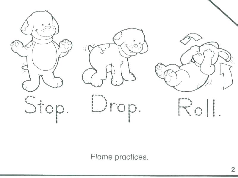 800x600 Fire Prevention Coloring Pages