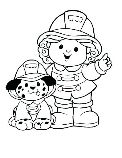 396x512 Fire Fighter Coloring Pages Free Firefighter Coloring Pages