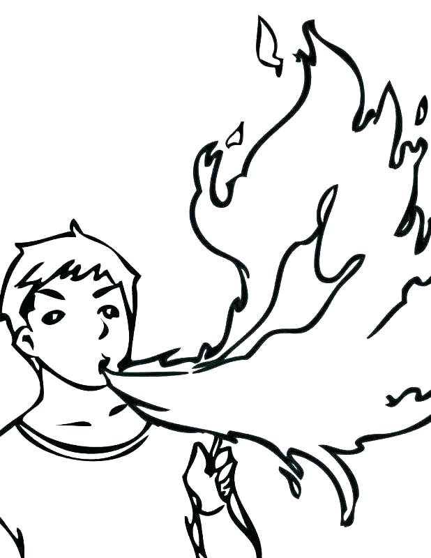 618x800 Flames Coloring Pages Flame Coloring Page Fire Hydrant Coloring