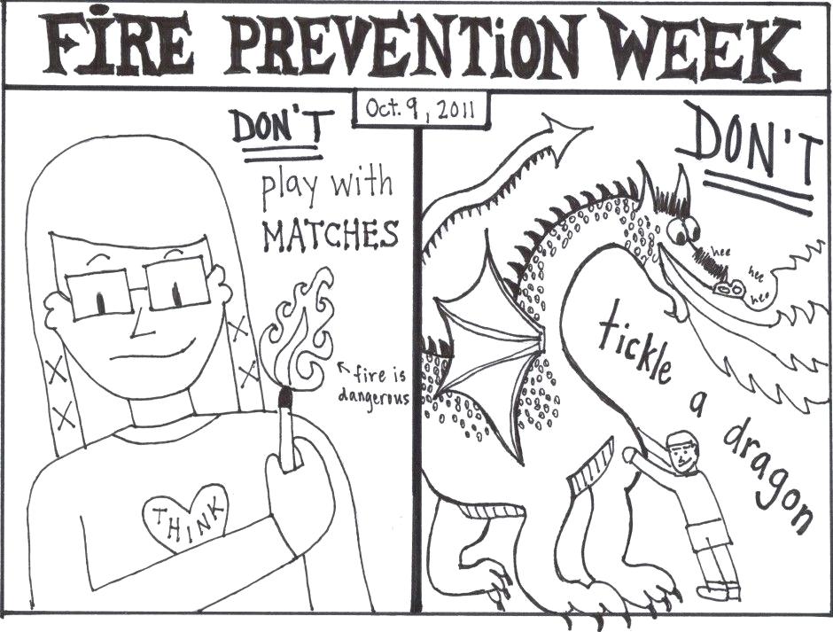 940x713 Free Fire Prevention Coloring Books Also Free Fire Safety Coloring