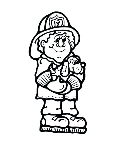 387x500 Coloring Pages Fire Coloring Pages Flower At Flame Page Truck Fire