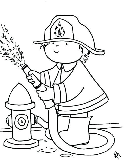490x636 Coloring Pages Of Fire Free Fire Safety Coloring Pages Fancy Fire