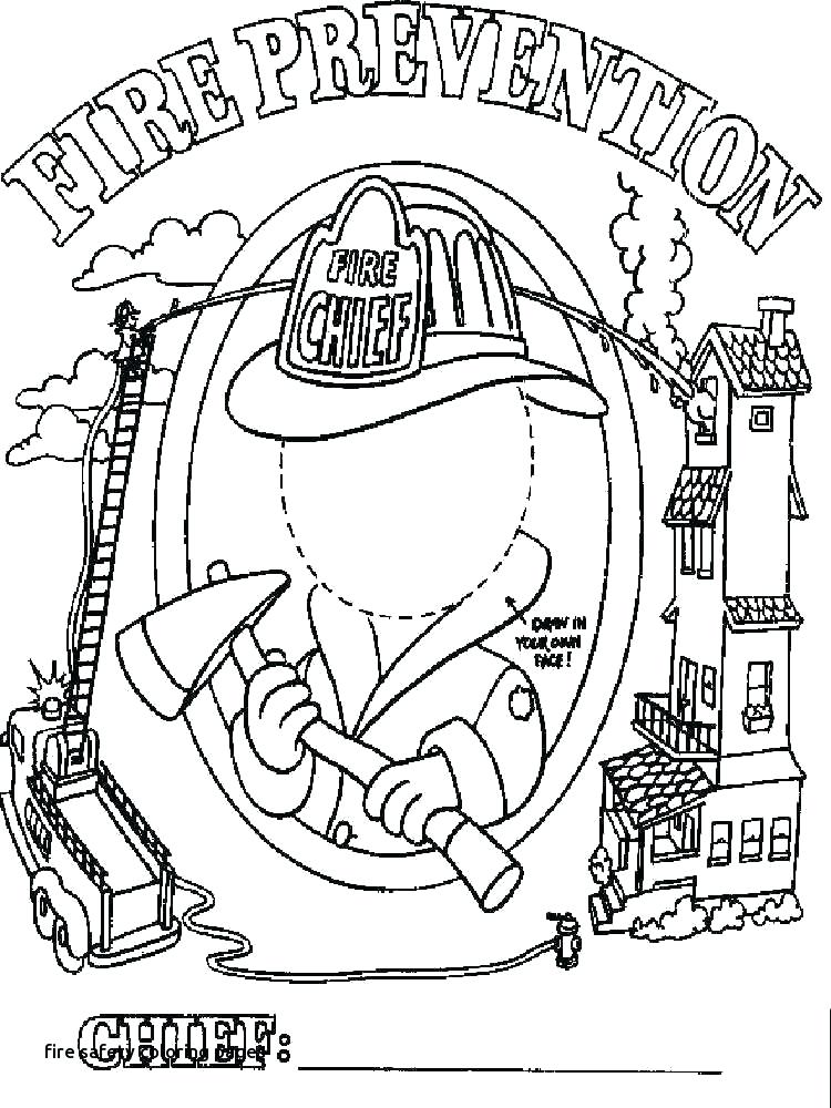 750x1000 Fire Safety Coloring Pages Fire Department Coloring Pages Fire