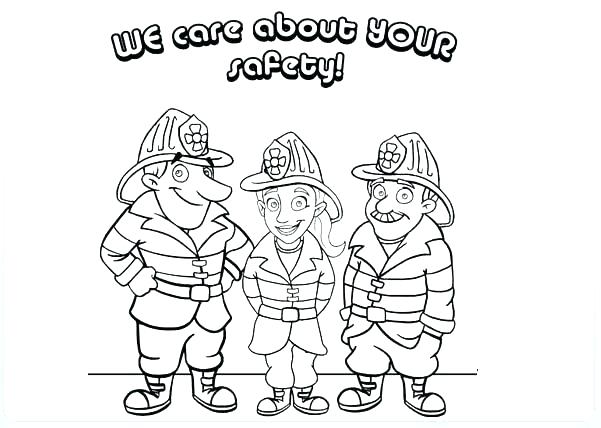 601x428 Tremendous Free Printable Fire Prevention Coloring Pages Mini