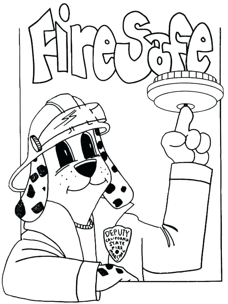 750x1000 Fire Prevention Coloring Pages Fire Safety Coloring Book Fire