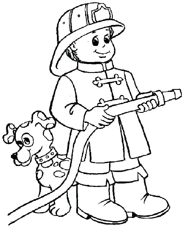 643x794 Fire Prevention Coloring Pages