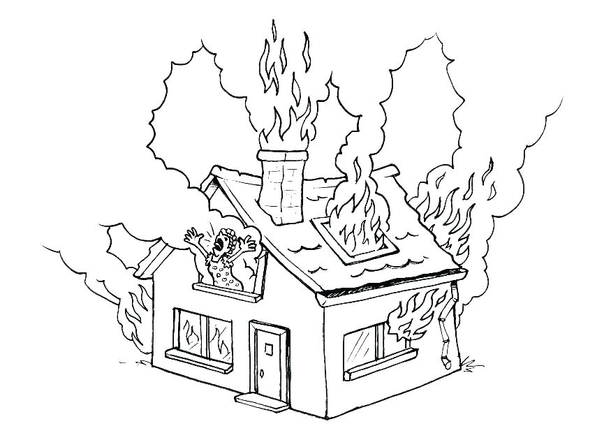 875x620 Lego City Fire Station Coloring Pages Department Free Page Site