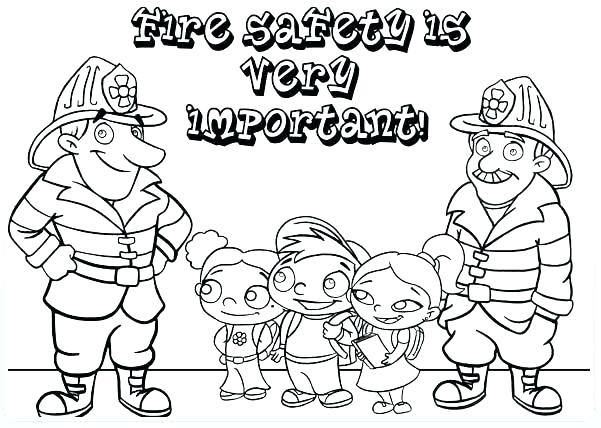 601x428 Fire Coloring Pages Safety Coloring Pages Free Fire Coloring Sheet