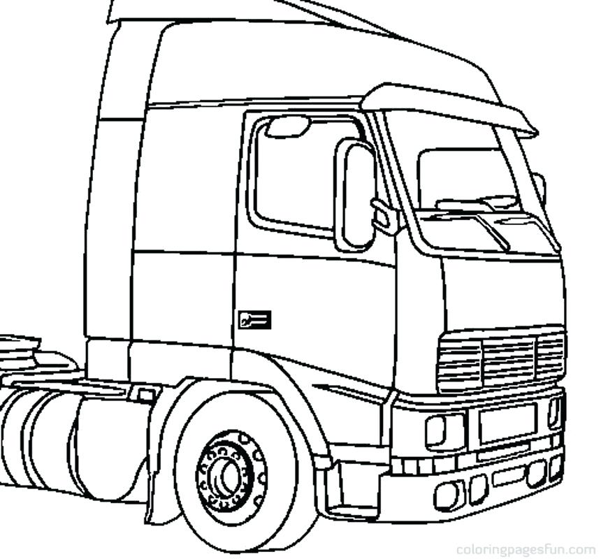 860x800 Truck Coloring Books Together With Great Fire Truck Coloring Pages
