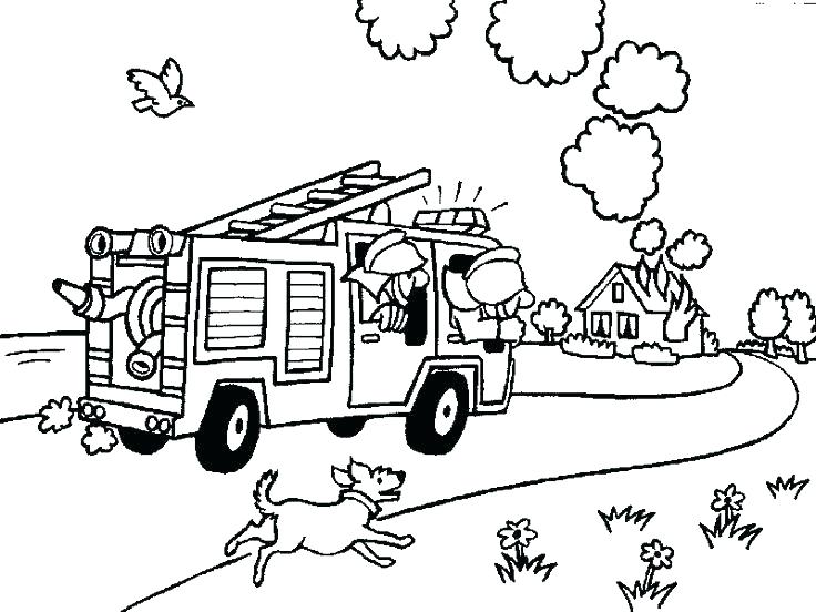 736x552 Fire Coloring Fire Prevention Week Coloring Pages Printable