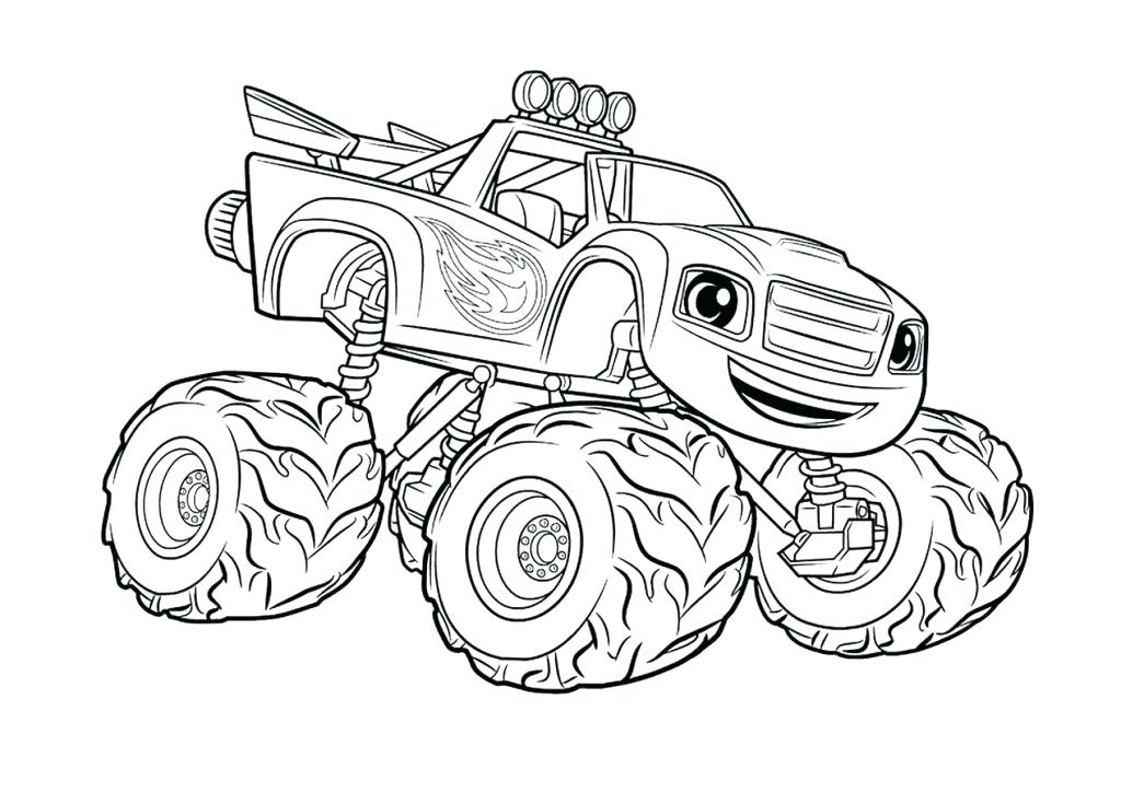 1024x724 Fire Truck Coloring Page Trucks Coloring Pages Monster Truck Fire