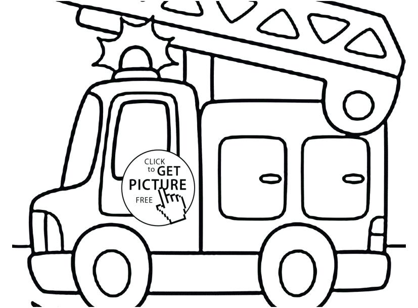 827x609 Firetruck Coloring Pages Fire Prevention Coloring Pages Fire